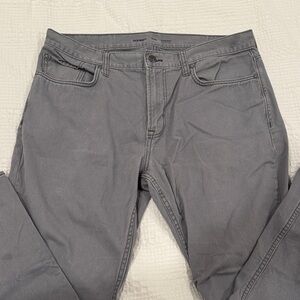 Old Navy Men's Light Gray straight leg pants